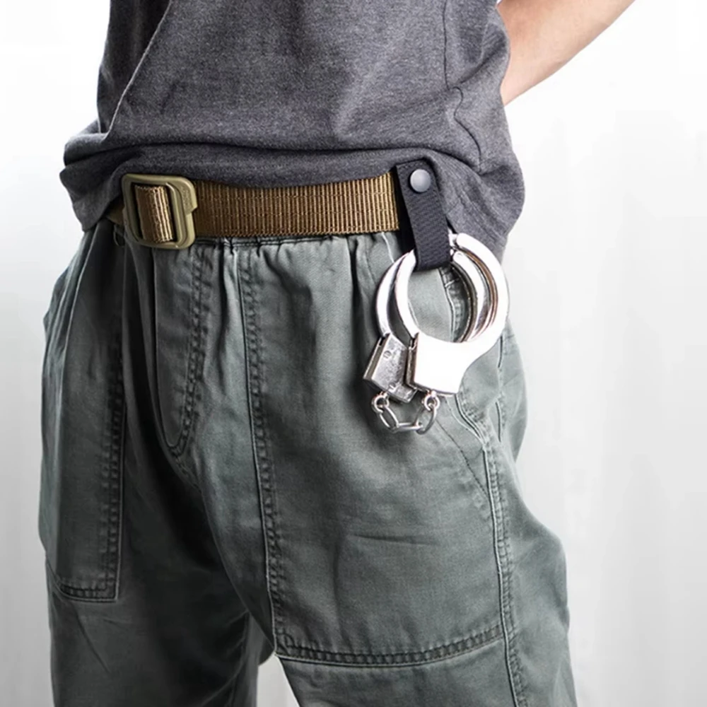 Funda táctica para esposas MOLLE nailon resistente liberación rápida - imagen 3