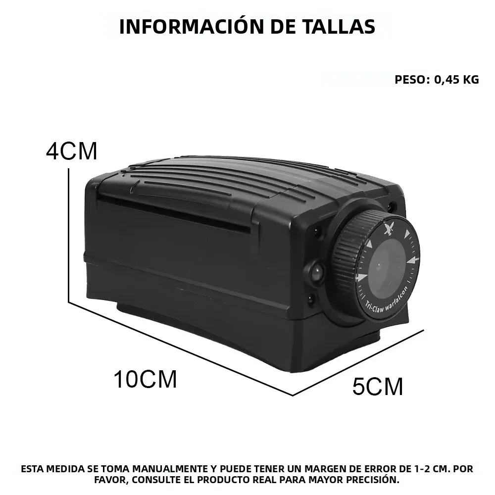 Cámara táctica BlackEagle Expand World para casco, ángulo fijo - imagen 3