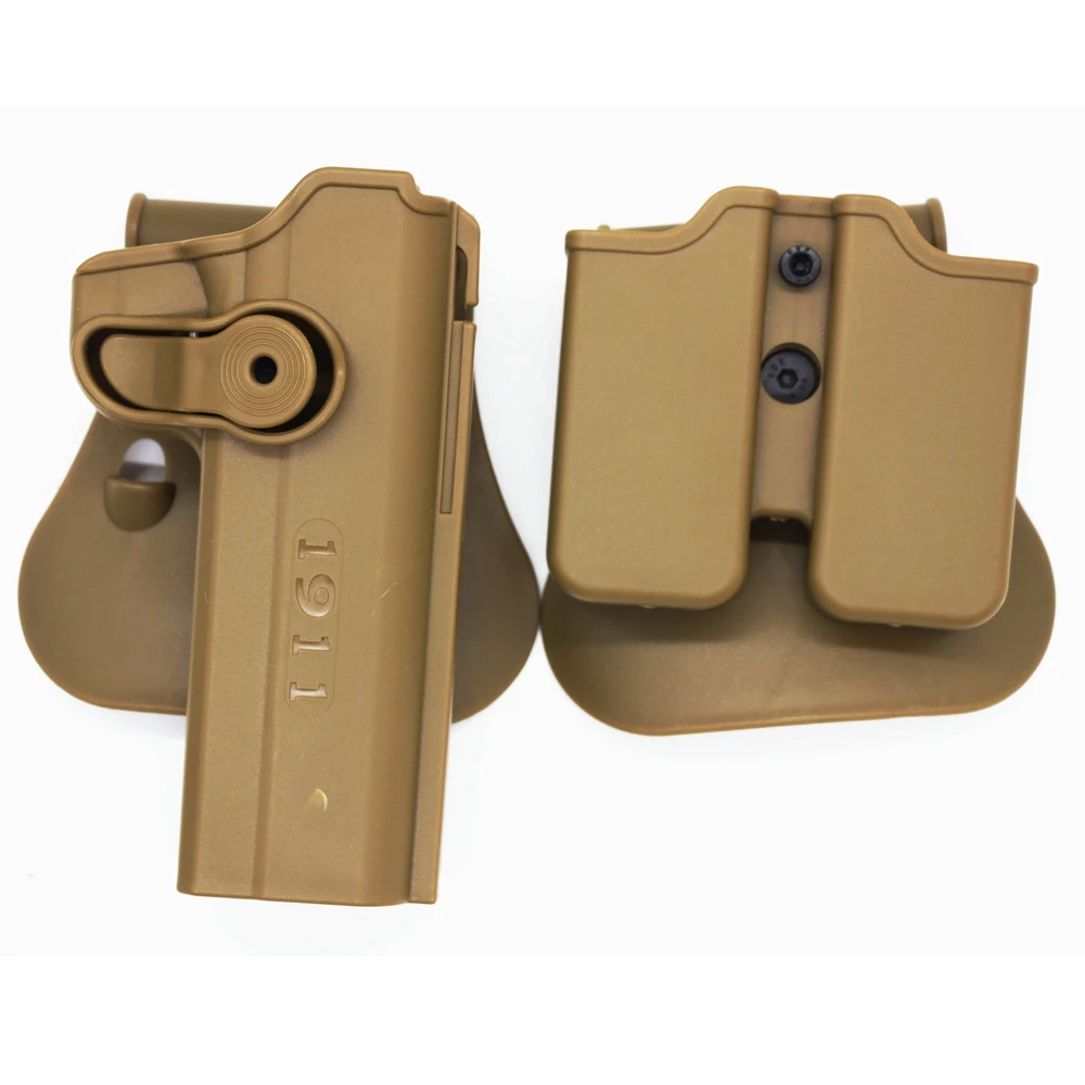 Comprobación del ajuste de la pistola en la funda