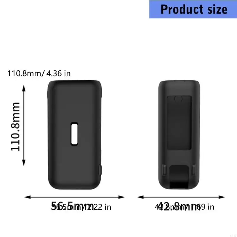 Funda de silicona para batería portátil antichoque y compacta - imagen 2