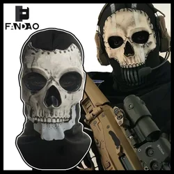 Máscara táctica de cara completa calavera estilo pasamontañas