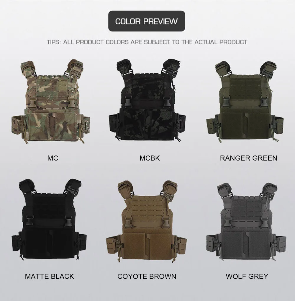 Chaleco táctico ARC Plate Carrier V2 con sistema MOLLE - imagen 5