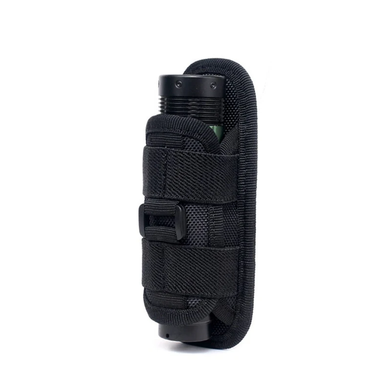 Funda táctica para linterna de giro completo cinturón supervivencia - imagen 4