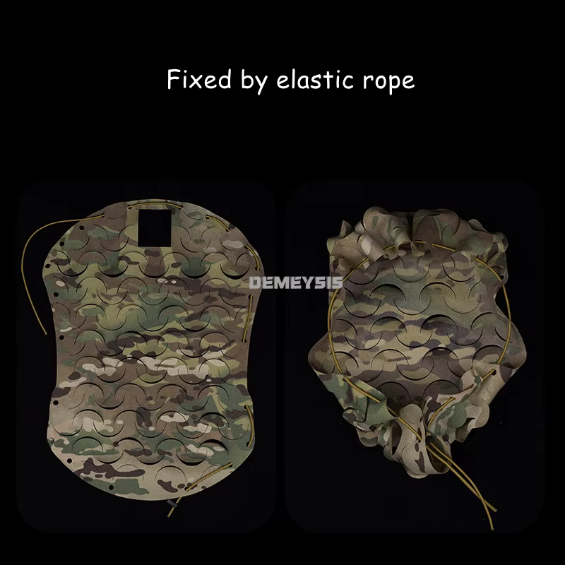 FAST PJ cascos tácticos: cubierta camuflaje ligera de corte láser - imagen 5
