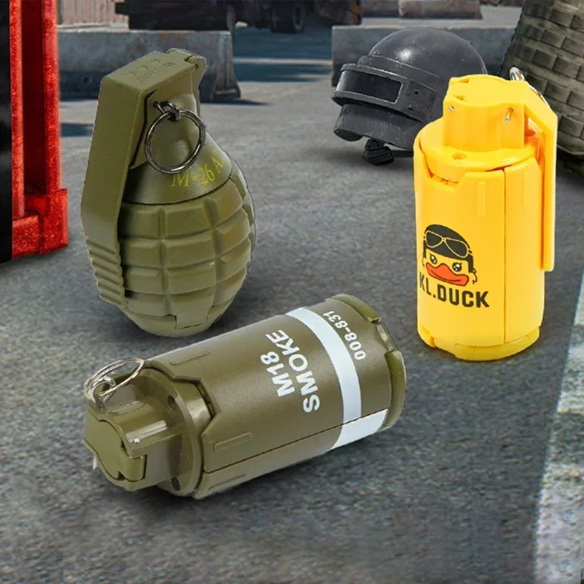 Granada de humo gel agua reutilizable para airsoft y paintball - imagen 5