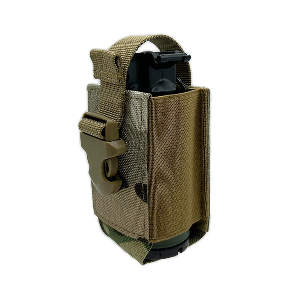 Bolsa táctica integrada en chaleco táctico MOLLE