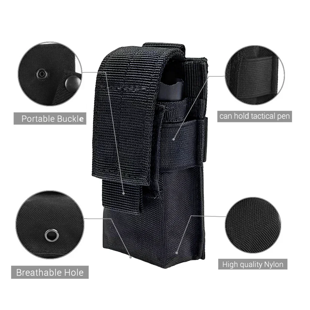 Bolsa con accesorios organizados