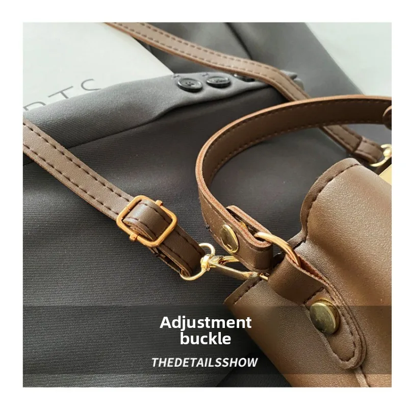 Bolso táctico bandolera estilo coreano para mujer, cubo moderno - imagen 3