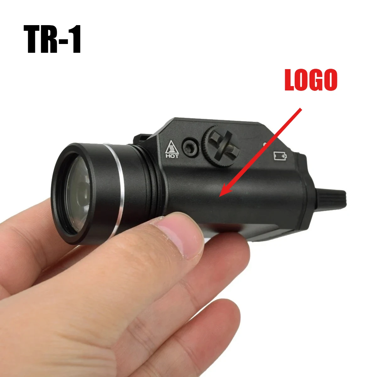 Instalación en un rifle estilo AR