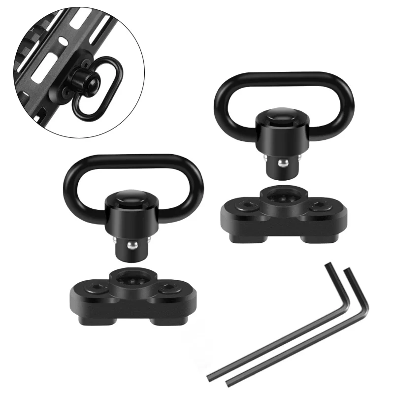 Soporte QD Picatinny 360° para eslinga táctica