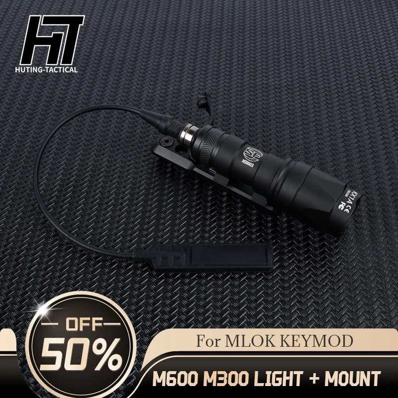 SureFire M600 linterna táctica MLOK KEYMOD – Caza Airsoft - imagen 3