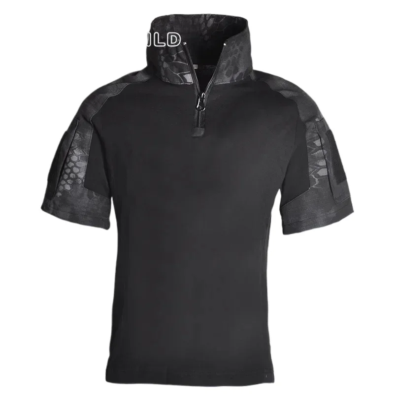 Conjuntos tácticos infantiles camuflaje Airsoft camiseta corta - imagen 2
