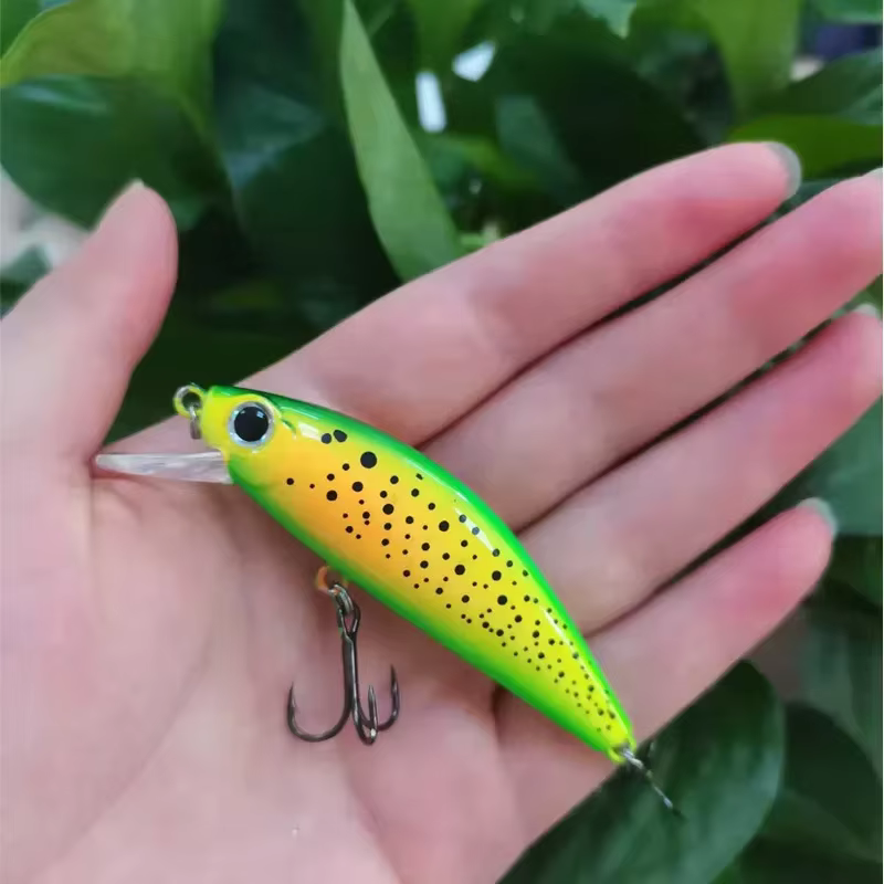Señuelo de pesca minnow hundimiento invierno para lucio trucha y carpa - imagen 3