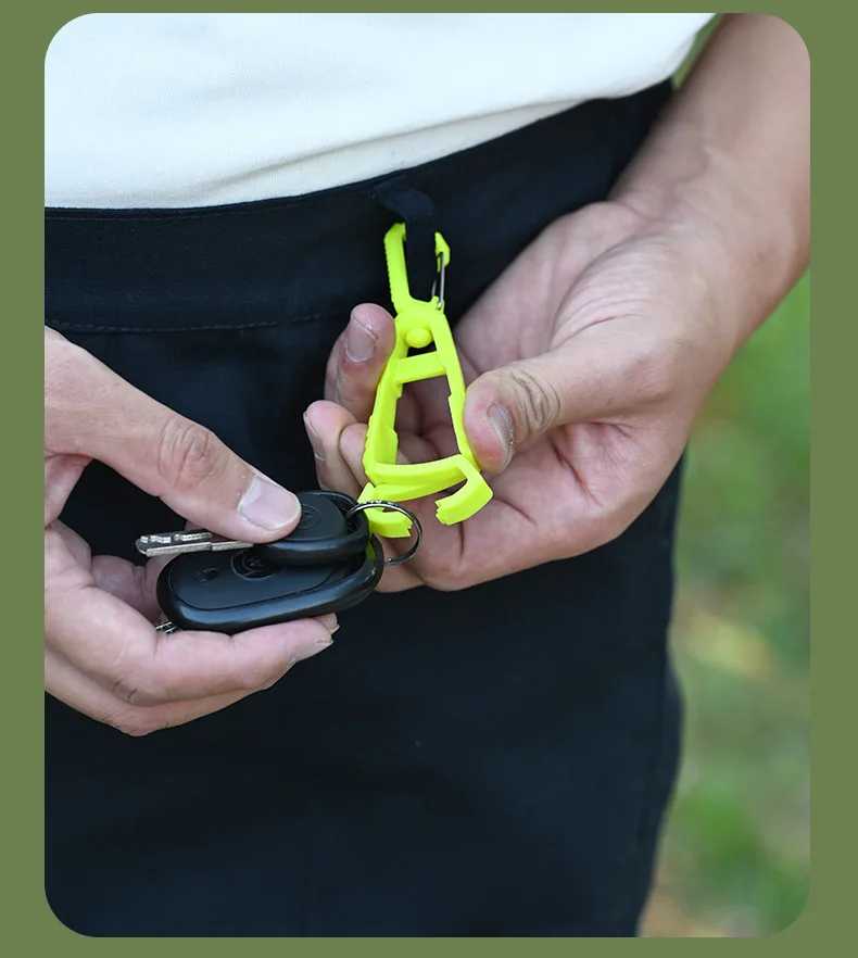 Clip multiusos para organizar accesorios pequeños