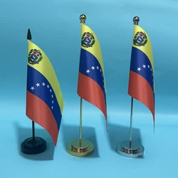 SKY Bandera nacional Venezuela de escritorio en poliéster