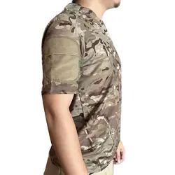 CAG Camiseta táctica camuflaje MC transpirable secado rápido manga corta