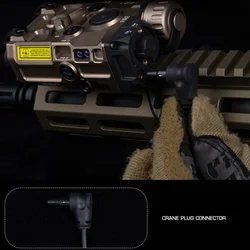 Conector Picatinny M-LOK POSEIDON DEFENSE MOD táctico para luz PEQ