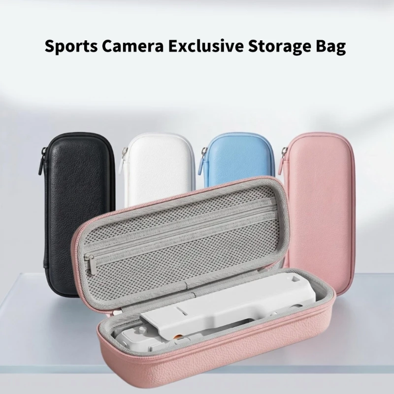 Estuche rígido para cámara con bolsa de transporte y forro suave - imagen 3
