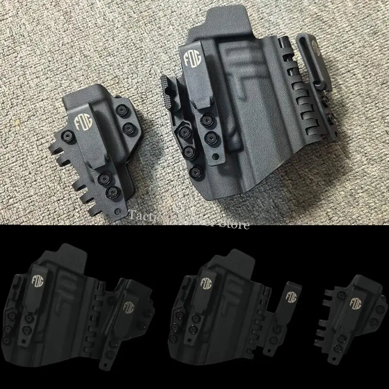 Funda táctica IWB de cuero oculta ligera con rodamientos de acción rápida - imagen 5