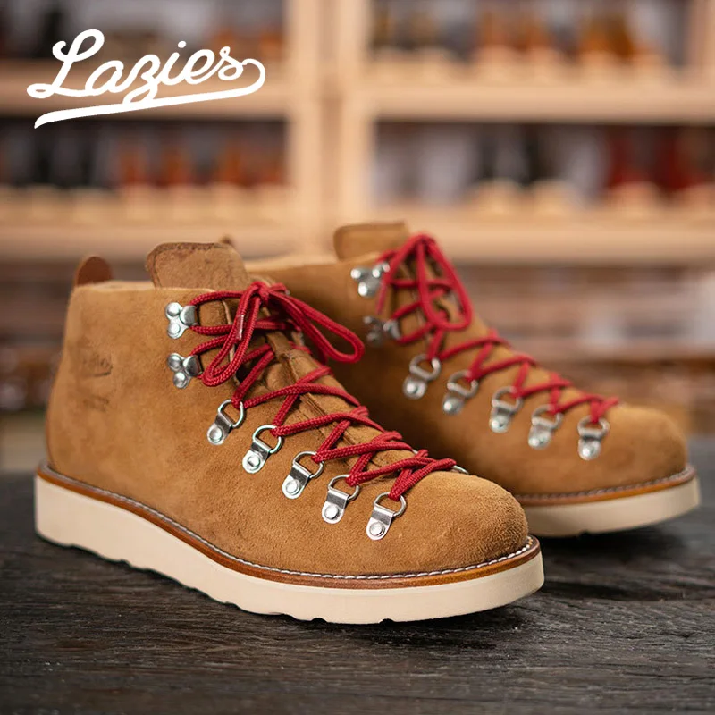 LAGIES Botas senderismo piel vacuno outdoor impermeables antideslizante