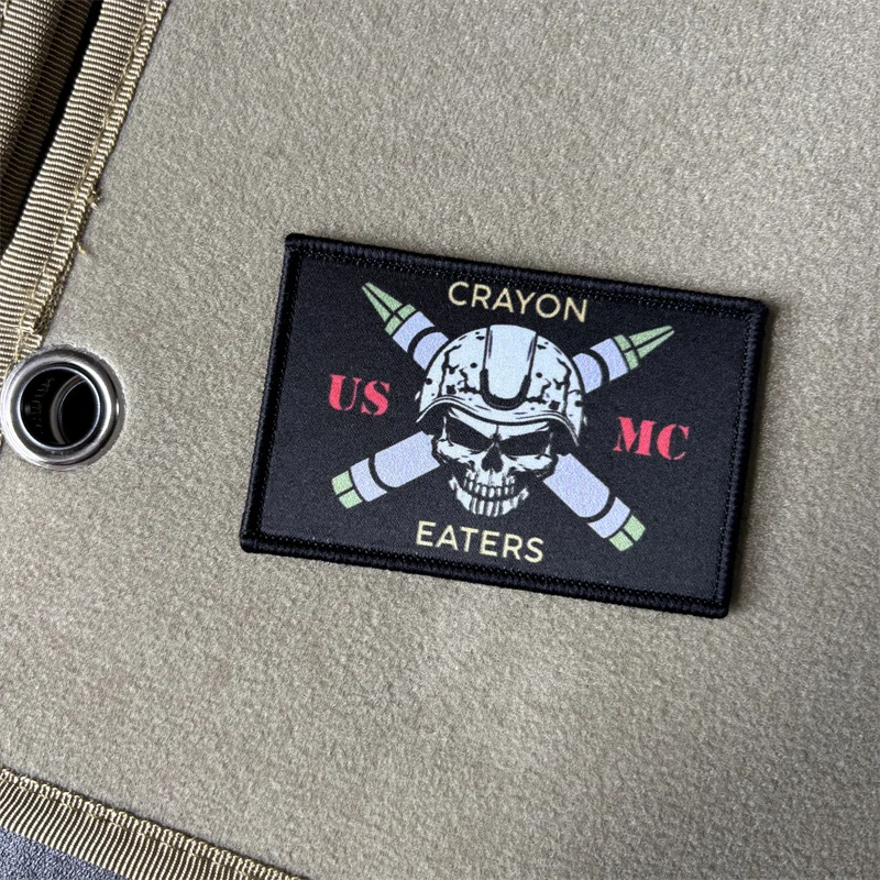 Parche táctico militar con gancho y bucle para brazalete estampado - imagen 4