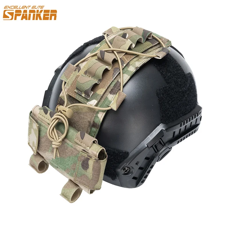 Funda casco airsoft Multicam táctica protección transporte - imagen 2