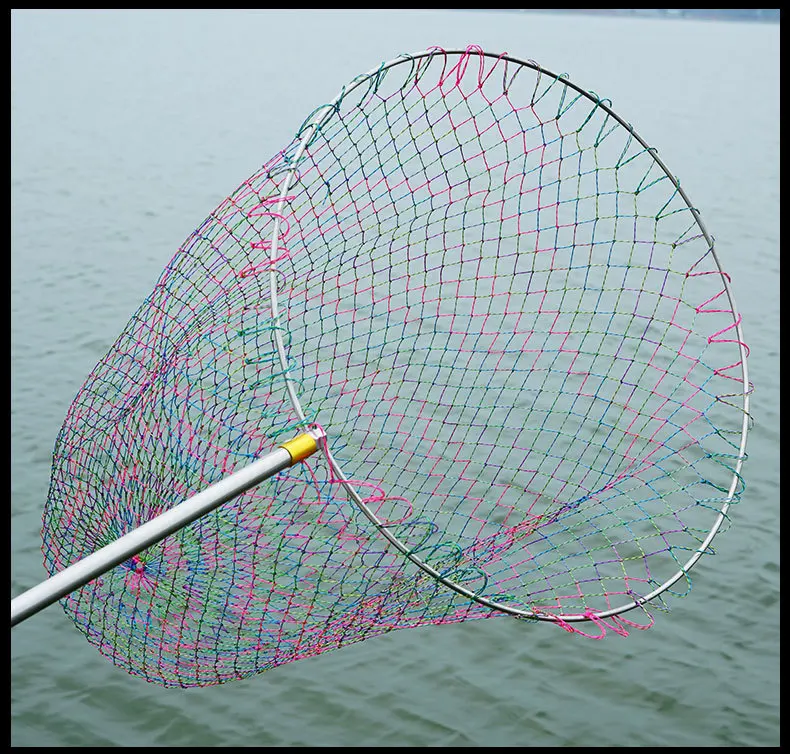 Red de pesca - detalle de malla con rombos