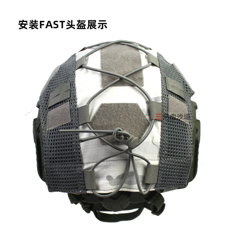 Funda para casco (sin casco) lista para instalar