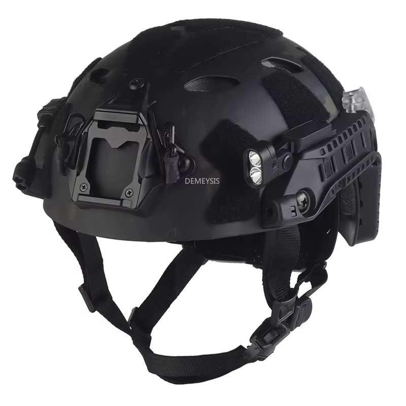Casco táctico Modular ARC Rail con luz LED señal – Airsoft combate - imagen 5