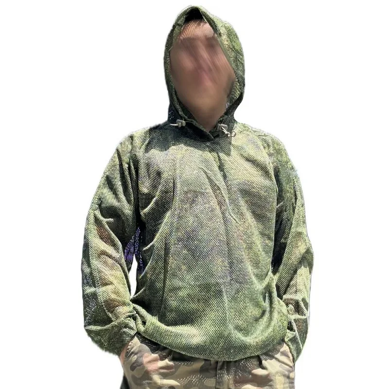 Chaqueta antimosquitos malla táctica camuflaje alemán - imagen 2