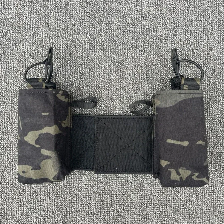 Bolsa de radio táctica en configuración chasis