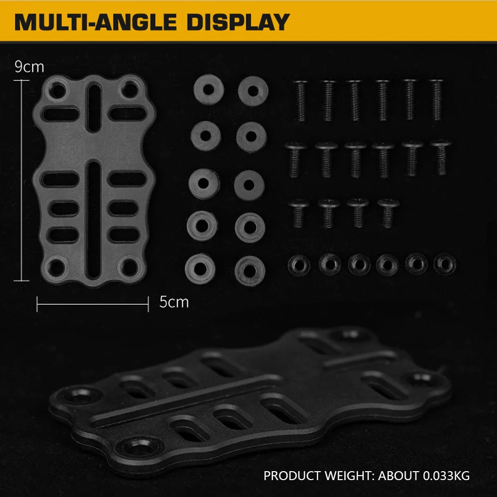 Base adaptadora modular G-Code para fundas pistola Airsoft QLS - imagen 5