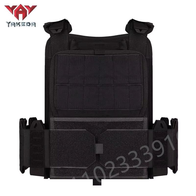 YAKEDA Chaleco Táctico Portaplacas Ajustable para Airsoft - imagen 3