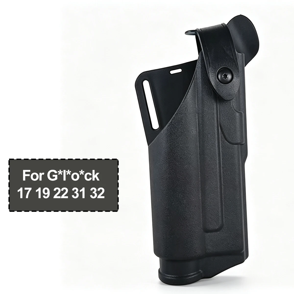 Funda táctica para Glock 17/19/22/31/32 con linterna, mano derecha - imagen 5