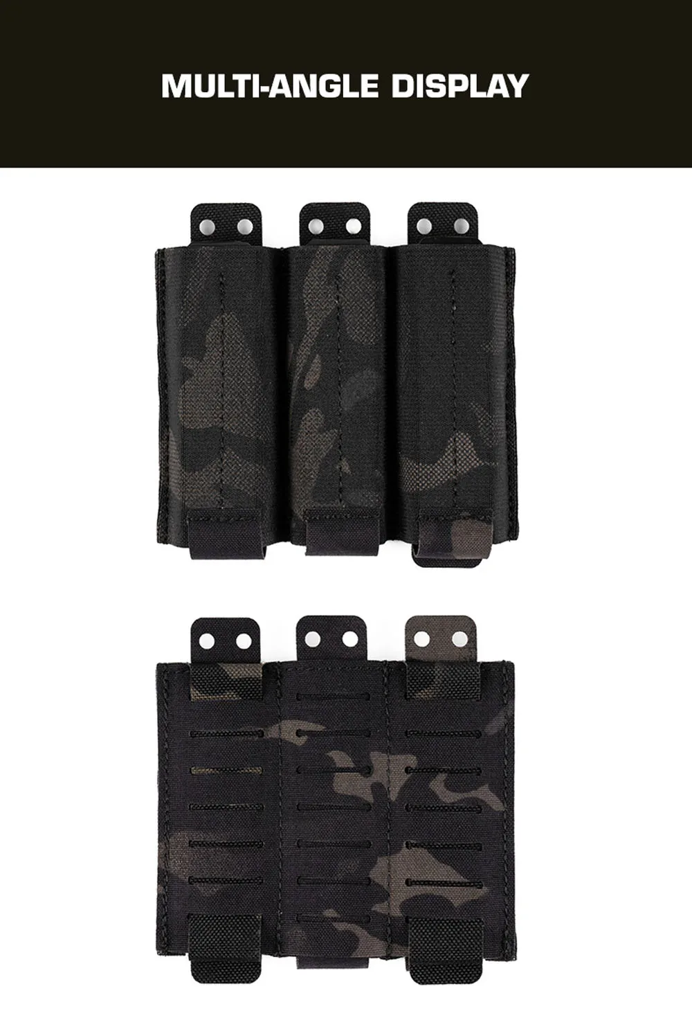 Detalle de tejido Cordura y sistema elástico