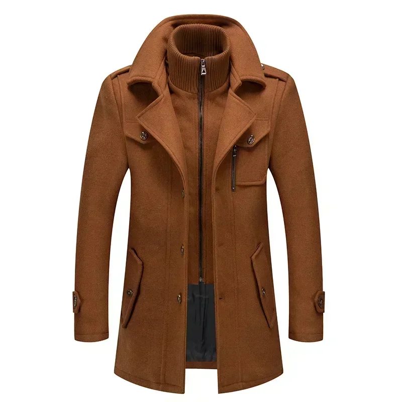 Cárdigan Lana Táctica Hombre – Invierno Outdoor Manga Larga - imagen 3
