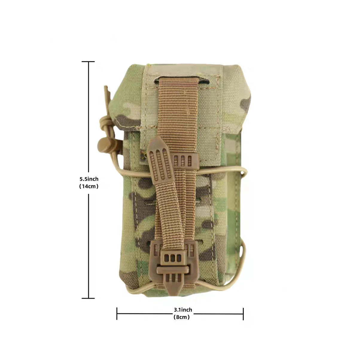 Vista lateral con camuflaje