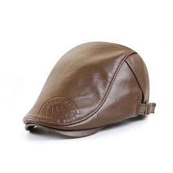 Boina táctica PU con visera espiga y forro cálido