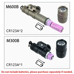 Linterna táctica SUREFIRE M600U LED CNC con riel Picatinny estándar