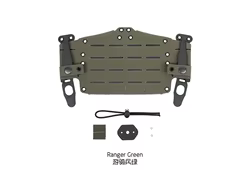 PEW Tactical placa de montaje puente para chest rig con correa H