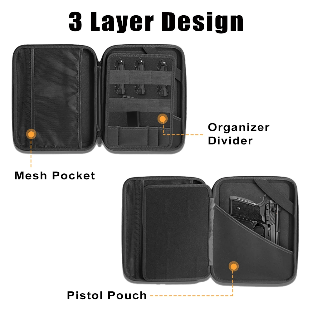 Funda de Transporte Suave para Pistola de Tiro y Caza - imagen 4