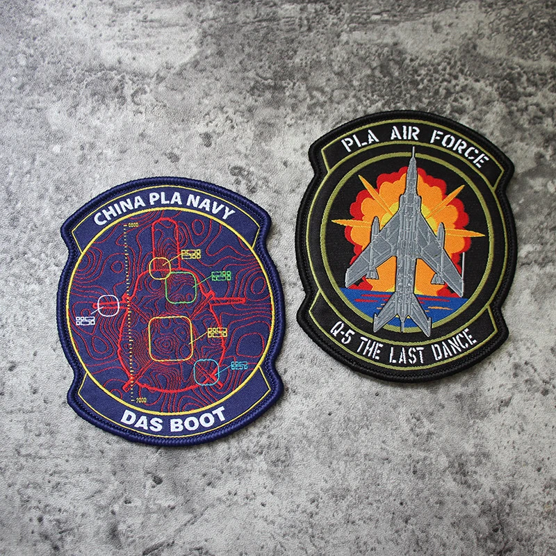 Parche bordado táctico Wild Weasel F-16 – para ropa y bolsas - imagen 4