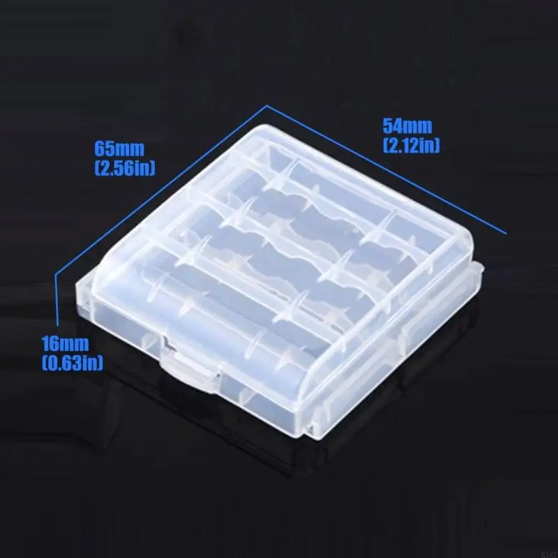 Caja de almacenamiento de baterías PP transparente para celdas - imagen 4
