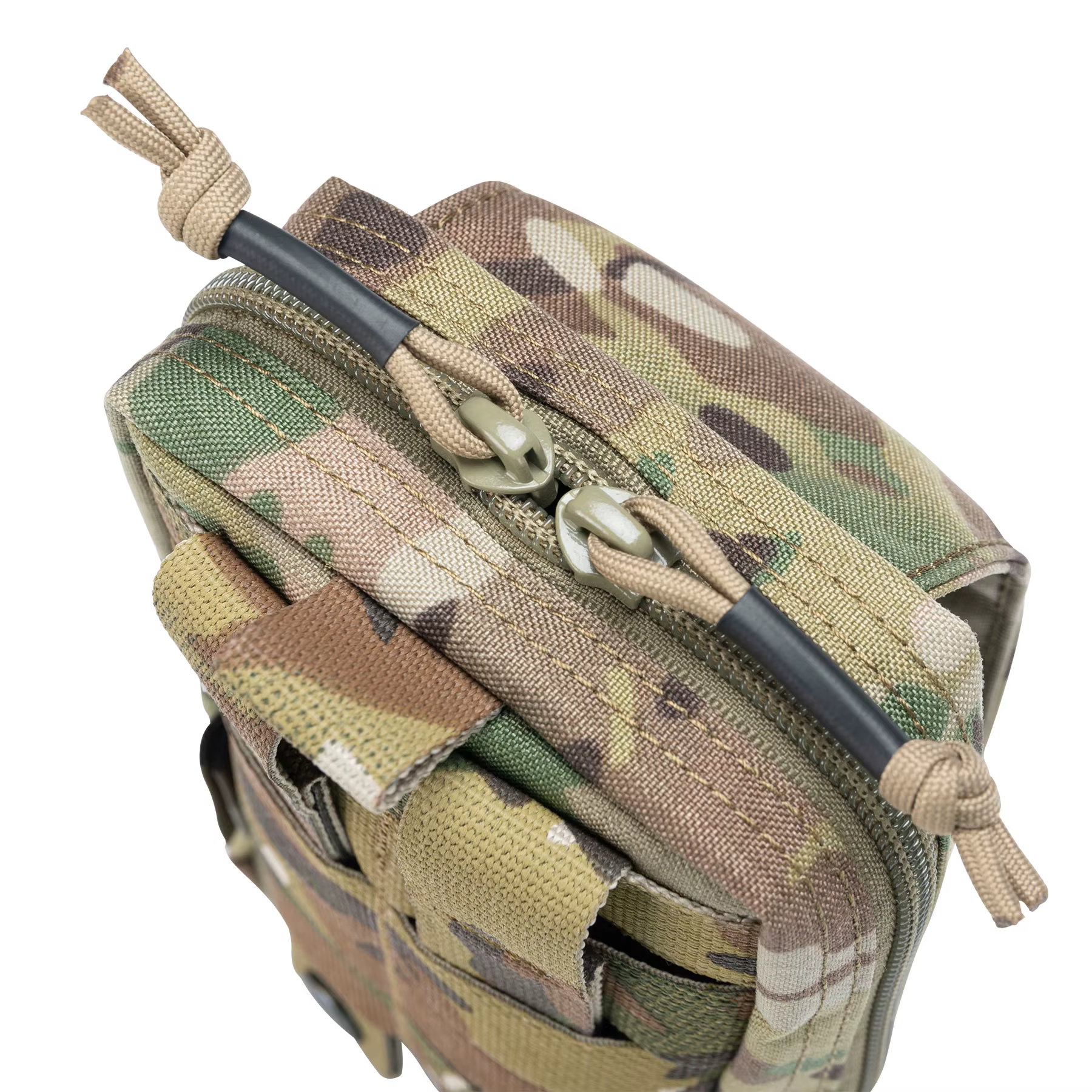 Bolsa táctica MOLLE EDC – Riñonera multiusos con cremallera para airsoft - imagen 4