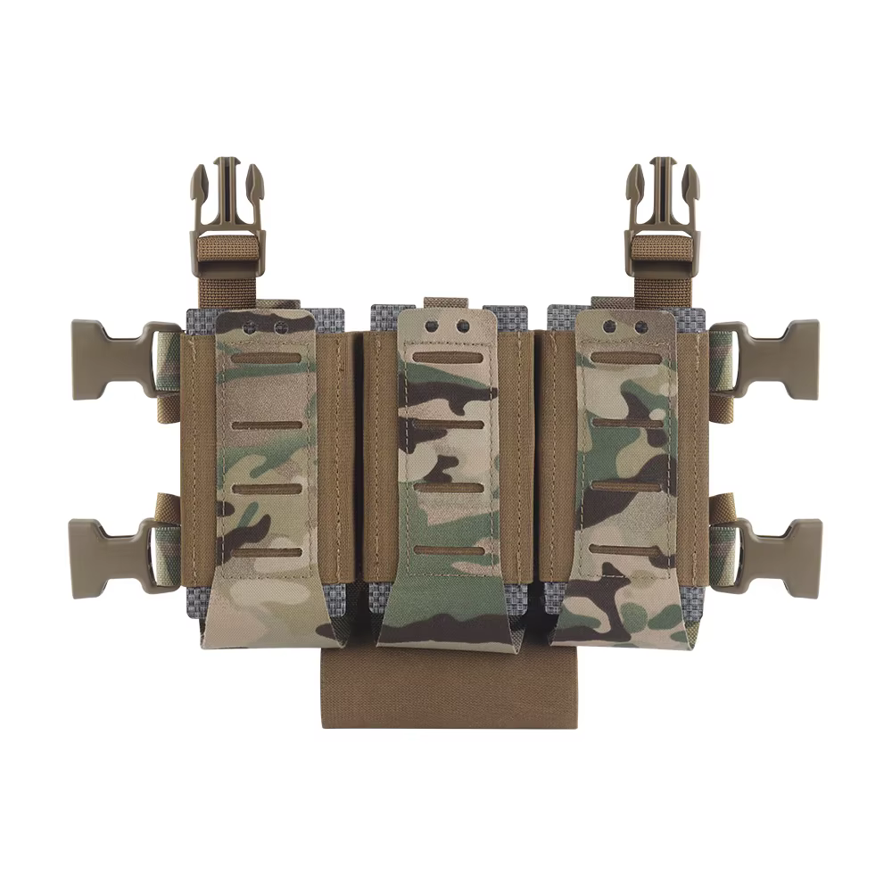 WG Portador triple magazine airsoft sistema MOLLE rifle táctico - imagen 5
