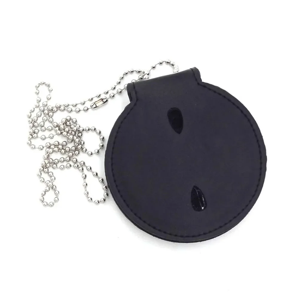 Porta placa policía EE. UU. redondo para cuello con clip - imagen 4