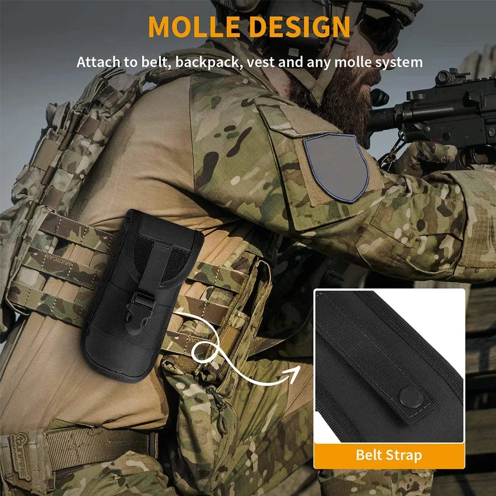 Estuche rígido MOLLE para gafas de sol – Senderismo y caza - imagen 2
