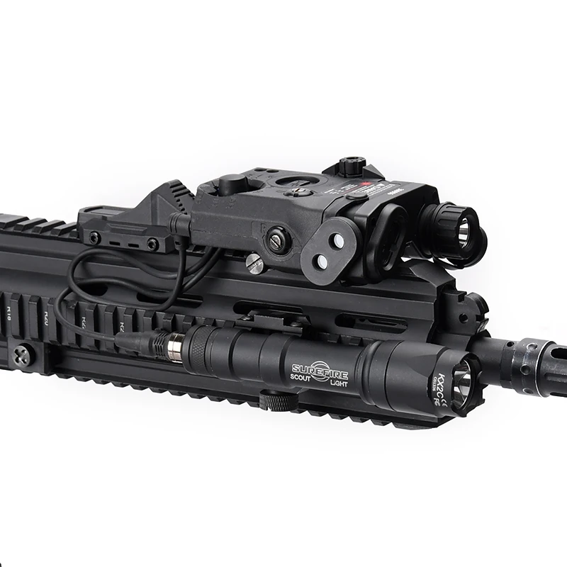 WADSN interruptor táctico dual AXON PEQ-15 y M300A/M600C Picatinny - imagen 3