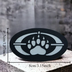 Parche reflectante táctico Blackwater Bear Claw – Para mochila o gorra