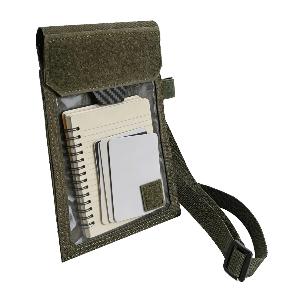 SINAIRSOFT porta credenciales táctico nailon multibolsillos con cordón - imagen 5